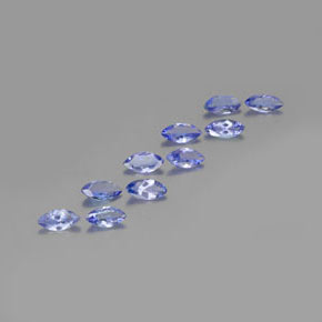 3,01 ct natürliche blauer Tansanit-Edelsteine, Marquise, VS-SI