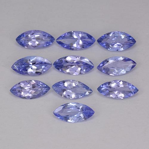 3.30 ct natürliche Intensives Violettblau Tansanit-Edelsteine, Marquise, VS-SI