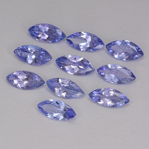 3.30 ct natürliche Intensives Violettblau Tansanit-Edelsteine, Marquise, VS-SI