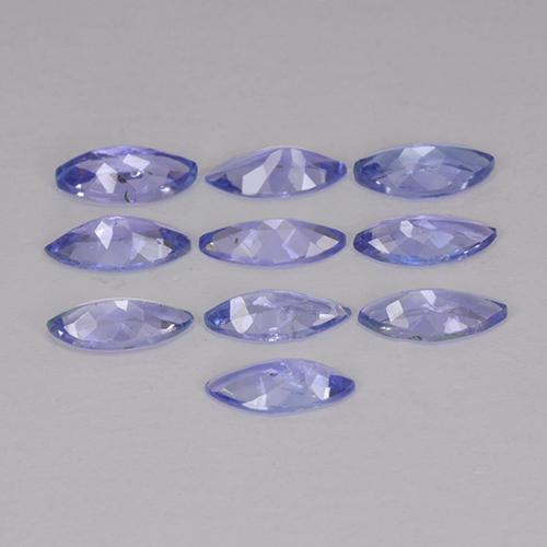 3.30 ct natürliche Intensives Violettblau Tansanit-Edelsteine, Marquise, VS-SI