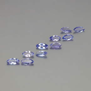 3.30 ct natürliche Intensives Blau Tansanit-Edelsteine, Marquise, VS-SI