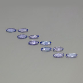 3.30 ct natürliche Intensives Blau Tansanit-Edelsteine, Marquise, VS-SI