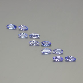 2,65 ct natürliche blauer Tansanit-Edelsteine, Marquise, VS-SI