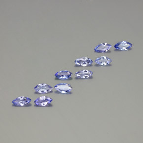 2,65 ct natürliche blauer Tansanit-Edelsteine, Marquise, VS-SI