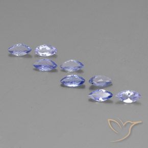 2.30ctw Natürlicher violett-blau Tansanit, Marquise, VS-SI