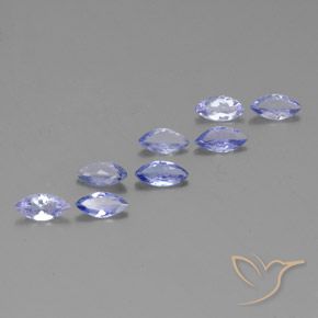 2.30 ct natürliche violett-blau Tansanit-Edelsteine, Marquise, VS-SI