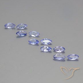 2.97 ct natürliche violett-blau Tansanit-Edelsteine, Marquise, VS-SI