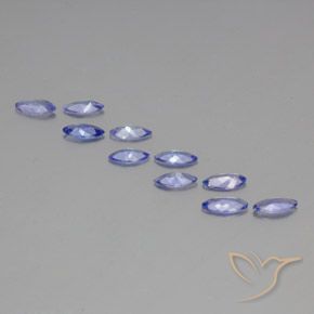 2.97 ct natürliche violett-blau Tansanit-Edelsteine, Marquise, VS-SI