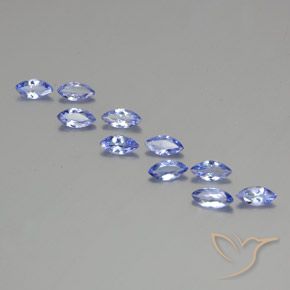 3.08ctw Natürlicher Elektrisches Blau Tansanit, Marquise, VS-SI