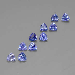  ct natürliche blauer Tansanit-Edelsteine, Trillion, VS