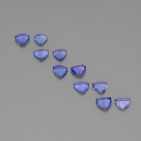 ct natürliche blauer Tansanit-Edelsteine, Trillion, VS