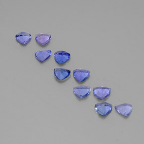  ct natürliche blauer Tansanit-Edelsteine, Trillion, VS