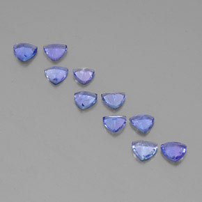  ct natürliche blauer Tansanit-Edelsteine, Trillion, VS