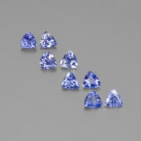  ct natürliche blauer Tansanit-Edelsteine, Trillion, VS