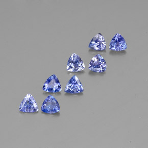  ct natürliche blauer Tansanit-Edelsteine, Trillion, VS