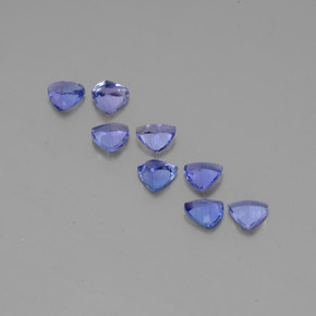  ct natürliche blauer Tansanit-Edelsteine, Trillion, VS