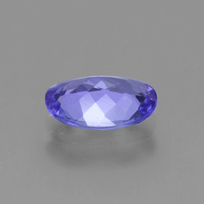 1,42 ctw natürlicher violetter Tansanit, Oval Schliff, VVS