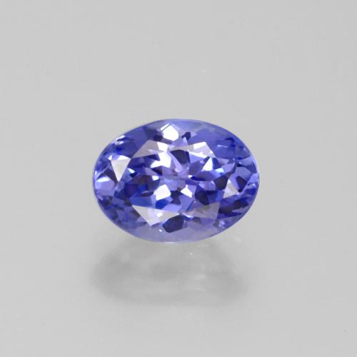 1,36 ctw natürlicher blauer Tansanit, Oval Schliff, VS