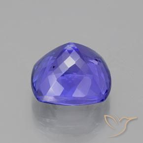 9,17 ctw natürlicher Intensives Violettblau Tansanit, Kissen, VS