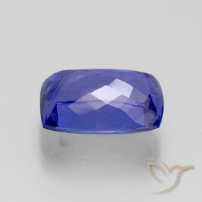 9,17 ctw natürlicher violett-blau Tansanit, Kissen, VS