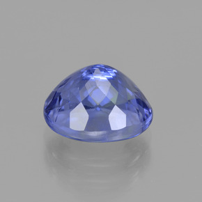 3,48 ctw natürlicher blauer Tansanit, Oval Schliff, VVS