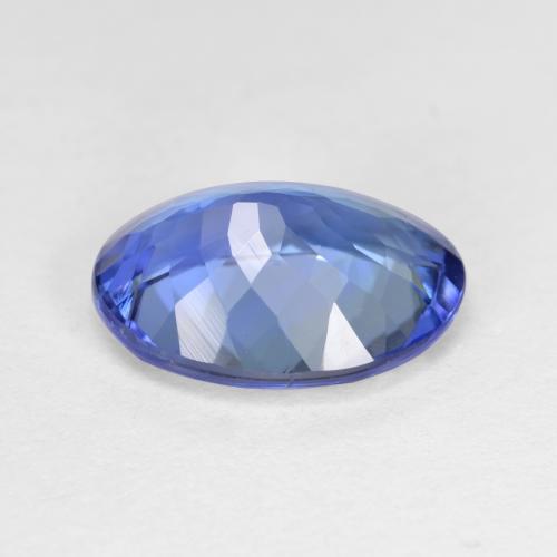 3,96 ctw natürlicher blauer Tansanit, Oval Schliff, VS-SI