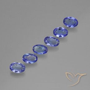 2.30 ct natürliche Blau Tansanit-Edelsteine, Oval, VS