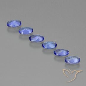 2.30 ct natürliche Blau Tansanit-Edelsteine, Oval, VS