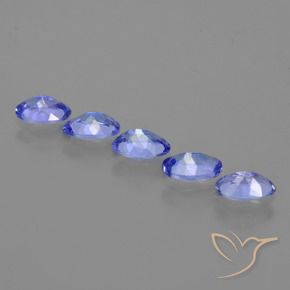2.05 ct natürliche tiefblau Tansanit-Edelsteine, Oval, VS