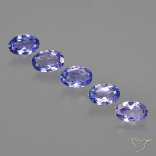 2.22ctw Natürlicher Intensives Violettblau Tansanit, Oval, VS