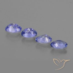 2.11 ct natürliche Mittleres Marineblau Tansanit-Edelsteine, Oval, VVS-VS