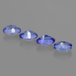 1,84 ct natürliche blauer Tansanit-Edelsteine, Oval Schliff, VVS-VS