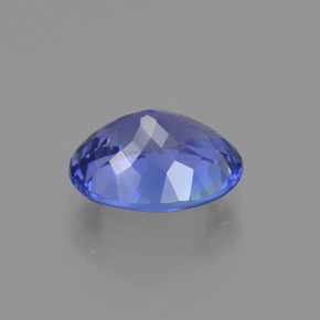 1,95 ctw natürlicher blauer Tansanit, Oval Schliff, VVS