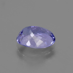 2,43 ctw natürlicher blauer Tansanit, Oval Schliff, VS