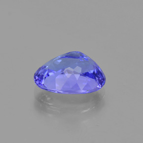 2,22 ctw natürlicher blauer Tansanit, Oval Schliff, VVS