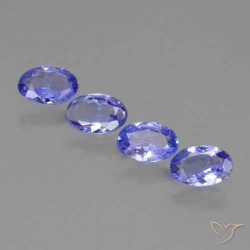 1.43ctw Natürlicher tiefblau Tansanit, Oval, VS