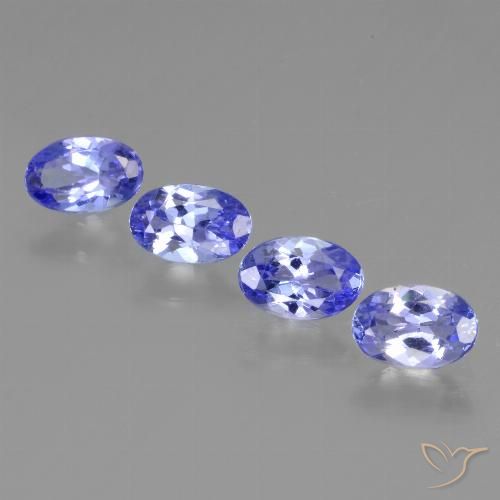 1.75ctw Natürlicher Elektrisches Blau Tansanit, Oval, VS