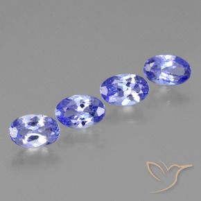 1.75 ct natürliche Elektrisches Blau Tansanit-Edelsteine, Oval, VS