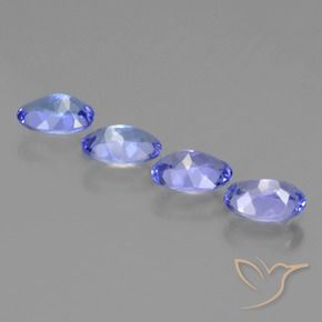 1.75 ct natürliche Elektrisches Blau Tansanit-Edelsteine, Oval, VS