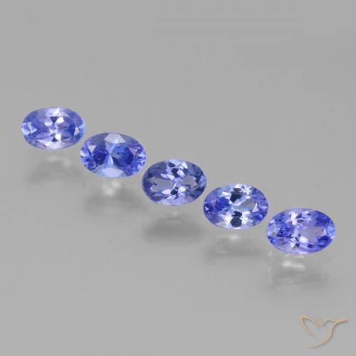 2.56ctw Natürlicher Mittelblau Tansanit, Oval, VS