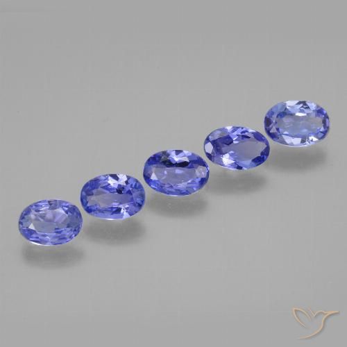 2.37ctw Natürlicher Intensives Violettblau Tansanit, Oval, VS