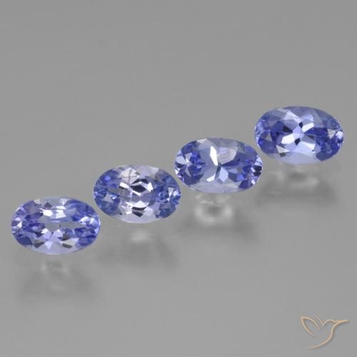 2.17ctw Natürlicher Intensives Violettblau Tansanit, Oval, VS