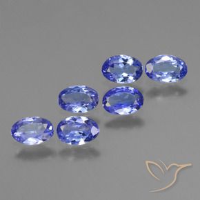2.05 ct natürliche Intensives Blau Tansanit-Edelsteine, Oval, VVS-VS