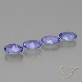 2,27 ct natürliche blauer Tansanit-Edelsteine, Oval Schliff, VS