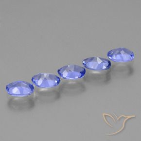 1.87 ct natürliche tiefblau Tansanit-Edelsteine, Oval, VS