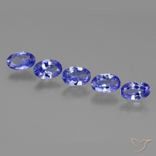 2.19ctw Natürlicher tiefblau Tansanit, Oval, VS