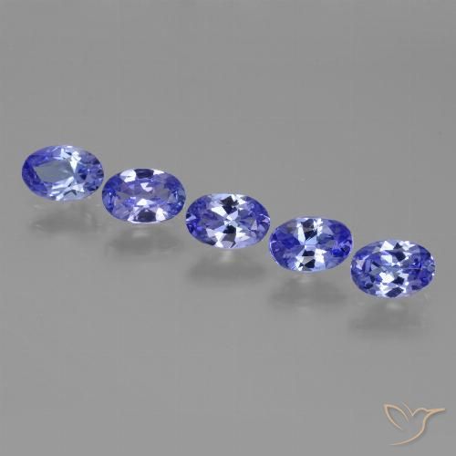 2.24ctw Natürlicher Intensives Violettblau Tansanit, Oval, VS