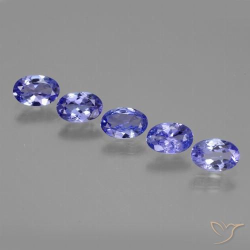 2.25ctw Natürlicher Intensives Violettblau Tansanit, Oval, VS