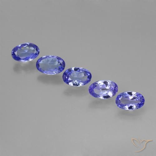 1.94ctw Natürlicher Intensives Violettblau Tansanit, Oval, VS