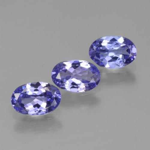 1,72 ct natürliche blauer Tansanit-Edelsteine, Oval Schliff, VS